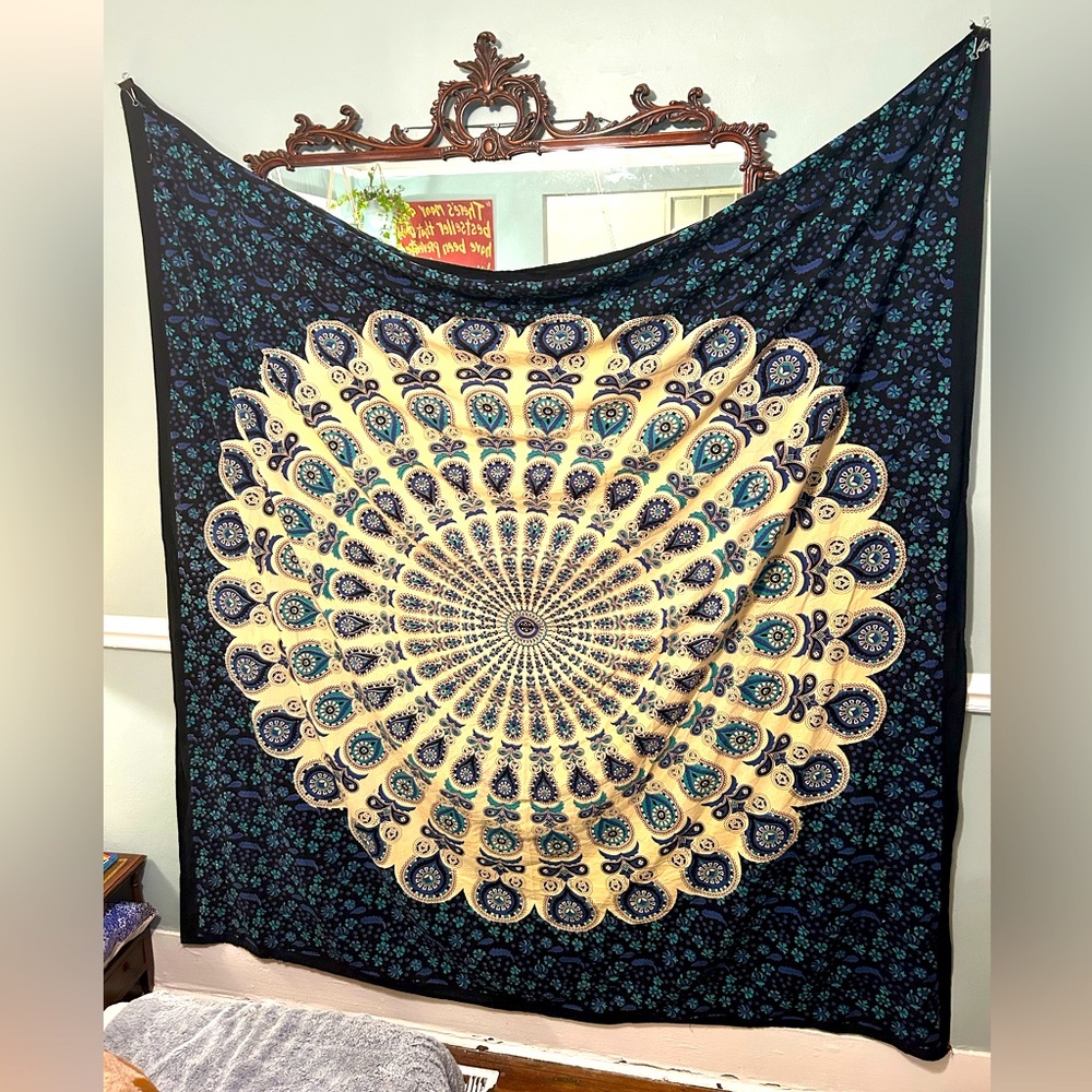Mandala Cotton Tapestry